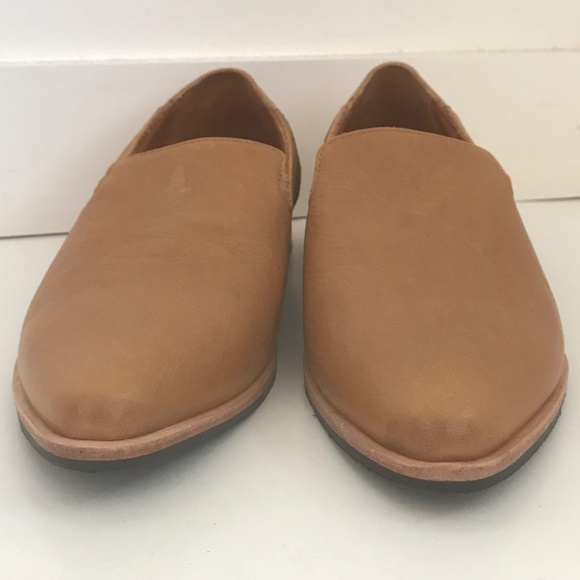 PORTLAND LEATHER PATINA Pointed Toe Leather Loafers Flats Dune Women’s Size 9 - Picture 8 of 16